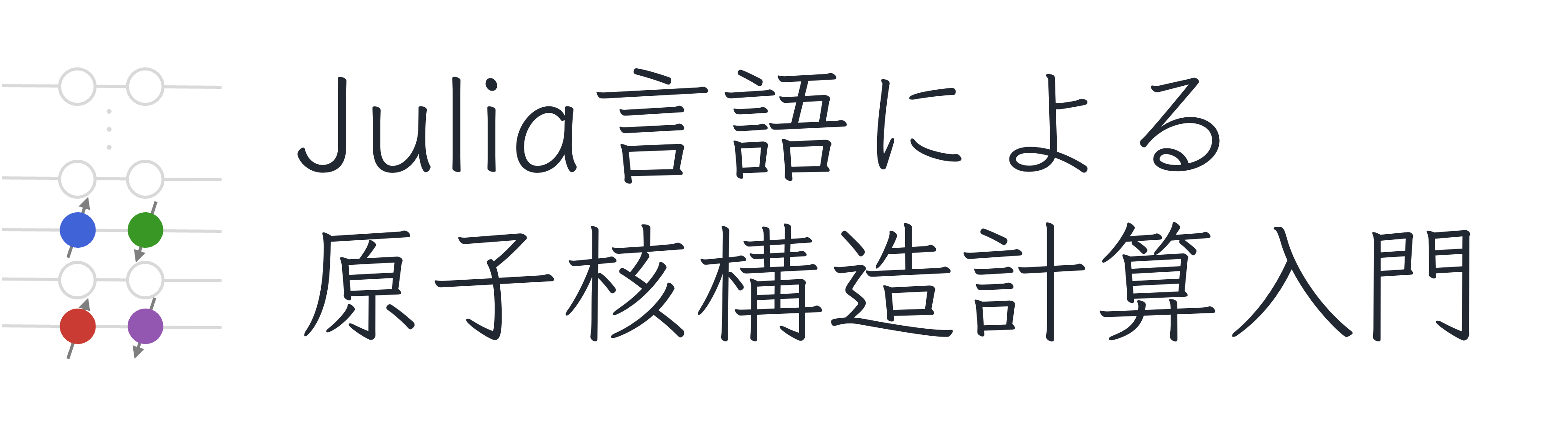 Julia言語による原子核構造計算入門 - Home